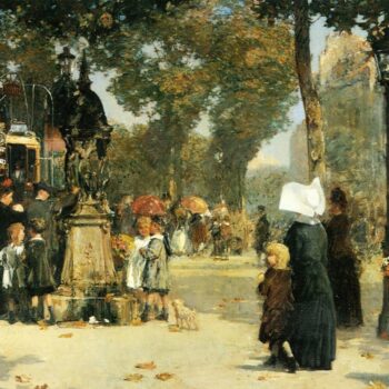 Paris Street Scene, 1887