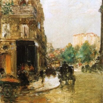 Paris Street Scene, 1889