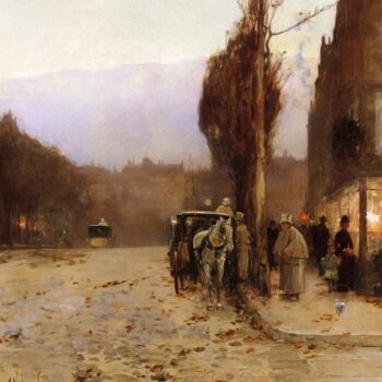 Paris at Twilight, 1887