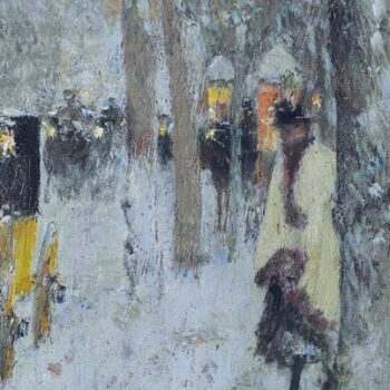 Paris in Winter, 1889