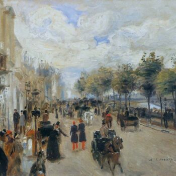 Paris, the Quay of Malaquais, 1874