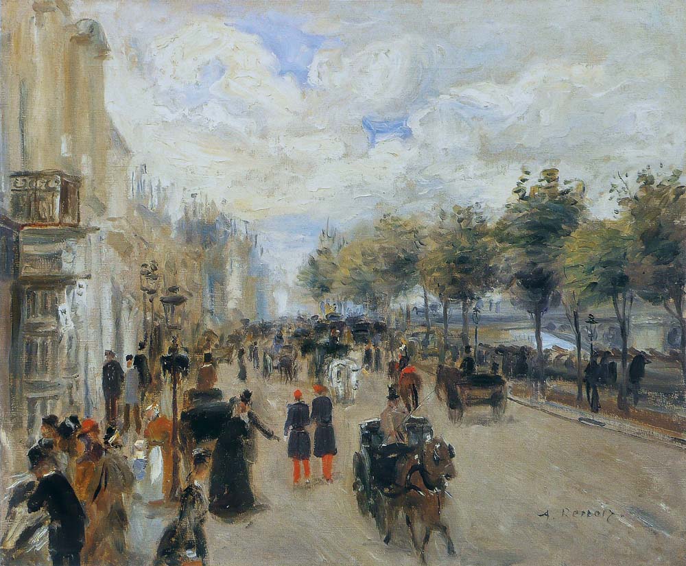 Paris, the Quay of Malaquais, 1874