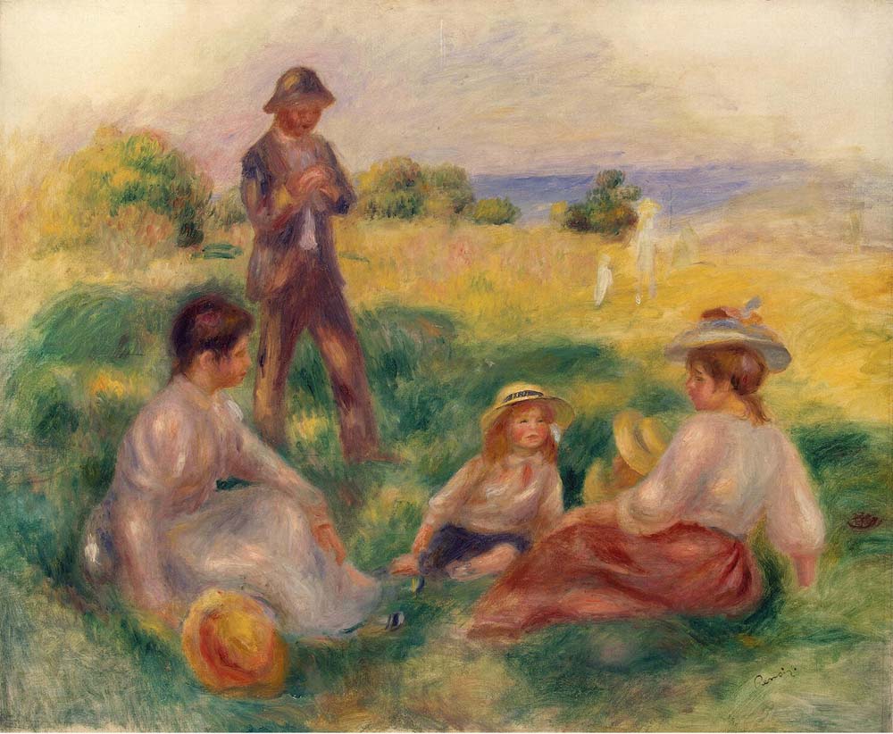 Party in the Country at Berneval, 1898