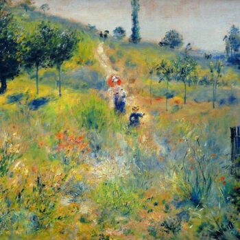 Path Leading through Tall Grass, 1876-77