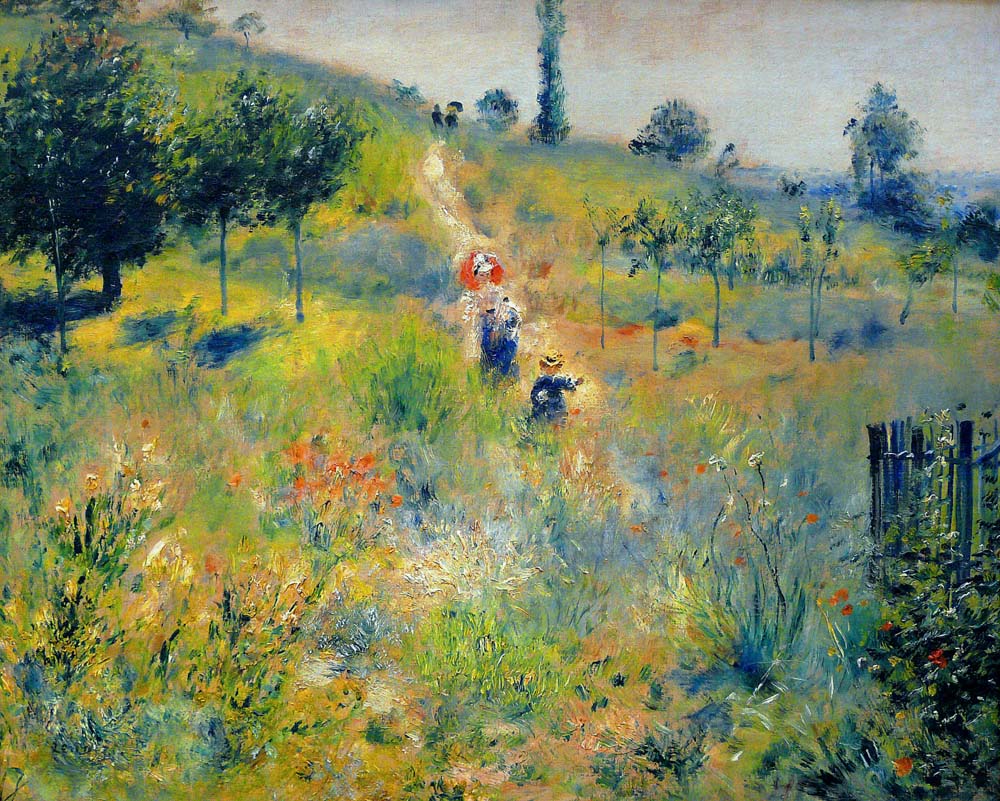 Path Leading through Tall Grass, 1876-77