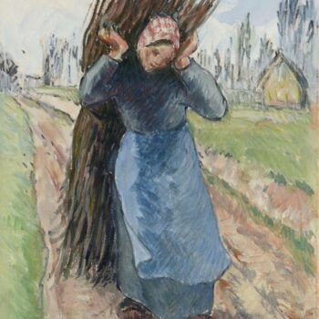 Peasant Girl Carrying Brushwood