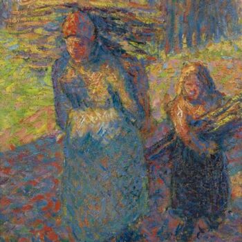 Peasant Women Carrying Brushwood