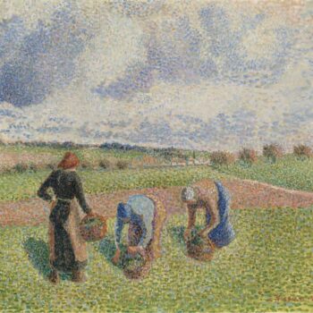 Peasants Gathering Herbs, Eragny, 1886