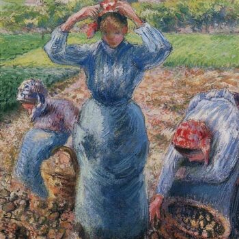 Peasants Harvesting Potatoes, 1882