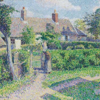 Peasants' Houses, Eragny, 1887