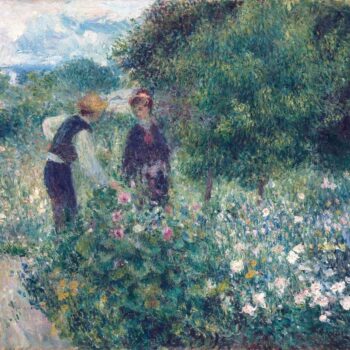 Picking Flowers, 1875-76