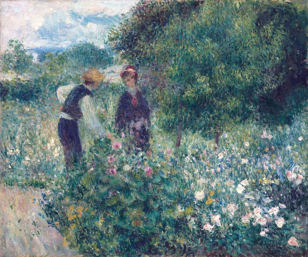 Picking Flowers, 1875-76