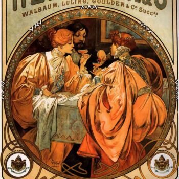 Piper Heidseicke by Alphonse Mucha