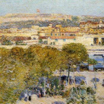 Place Centrale and fort Cabanas, Havana, 1895