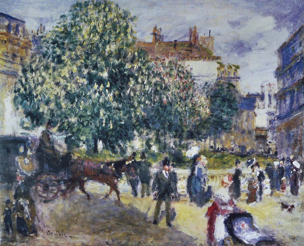 Place de la Trinite, Paris, 1875 01