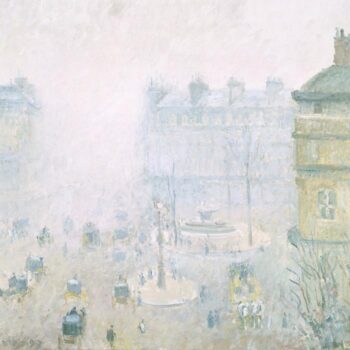 Place du Theatre Francais - Fog Effect, 1897