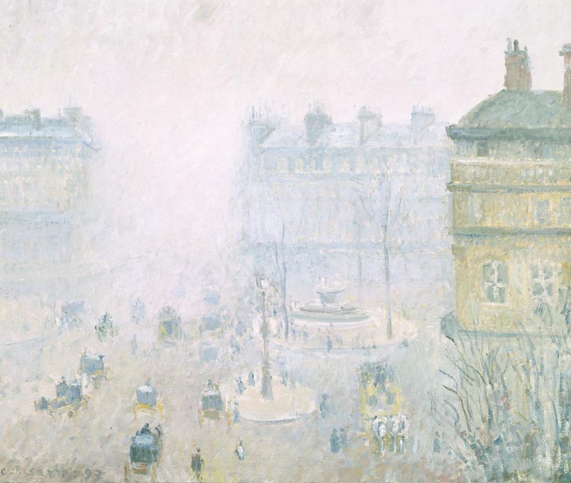 Place du Theatre Francais - Fog Effect, 1897