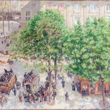Place du Theatre Francais - Spring, 1898