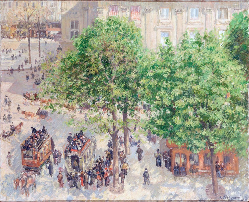 Place du Theatre Francais - Spring, 1898