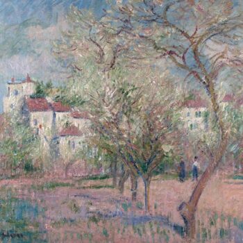 Plum Trees Blooming, 1920
