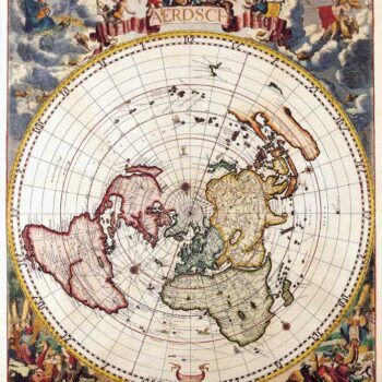 Polar Map, Cornelis Dankertz 1700