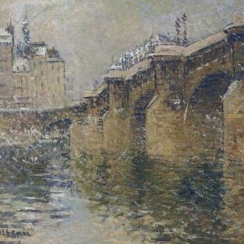 Pont Neuf in the Snow, 1922