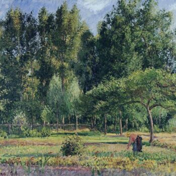 Poplars, Afternoon in Eragny, 1899