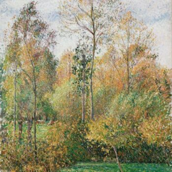 Poplars, Autumn, 1894
