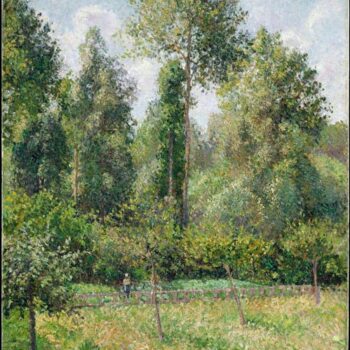 Poplars, Eragny, 1895