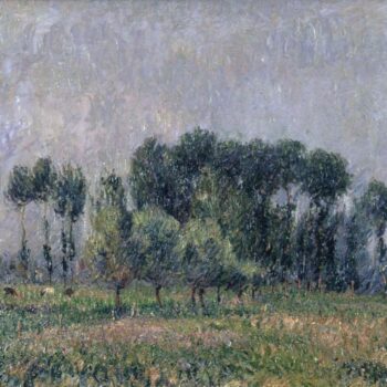 Poplars in Springtime, 1905