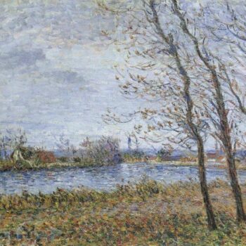 Port Pinche at the Turn of the Seine, 1900