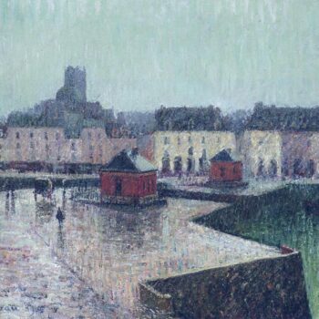 Port at Dieppe, 1909