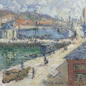 Port of Fecamp, 1924