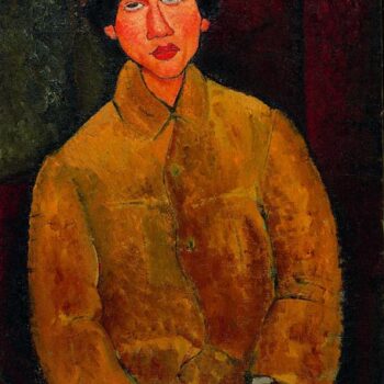 Portrait de ChaĚřm Soutine -  1916