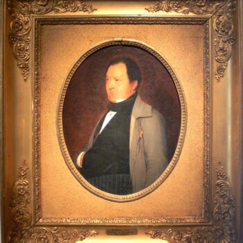 Portrait de monsieur Leblond (avec cadre)  Gerome