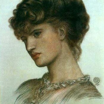 Portrait of Aflaia Coronio 1870
