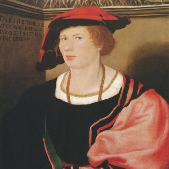 Portrait of Benedikt von Hertenstein. 1517