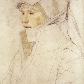 Portrait of Dorothea Meyer, nee Kannengiesser. c.1525-26