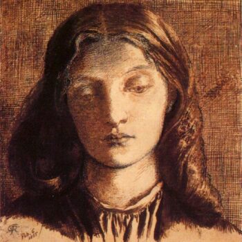 Portrait of Elizabeth Siddal, 1855