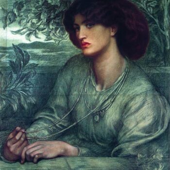 Portrait of Jane Morris (Gold Chain), 1868
