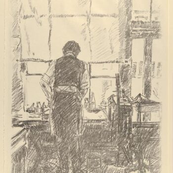 Portrait of Joseph Pennell, 1917