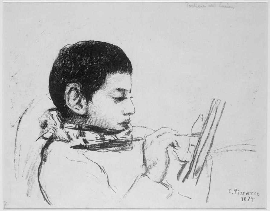 Portrait of Lucien, 1874