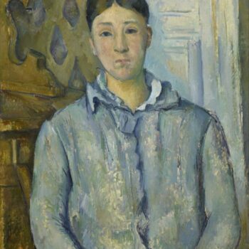 Portrait of Madame Cezanne in Blue, 1890