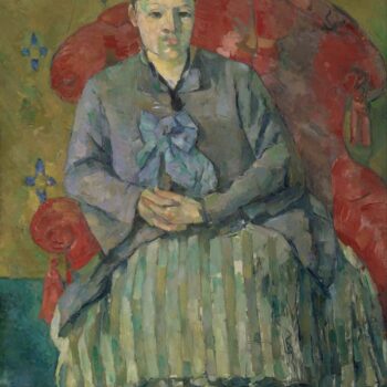 Portrait of Madame Cezanne in the Red Armchair, 1877
