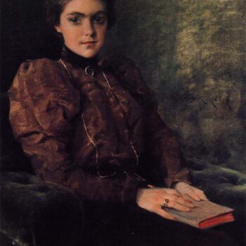 Portrait of Miss F. Deforest (aka A Lady in Brown), 1898