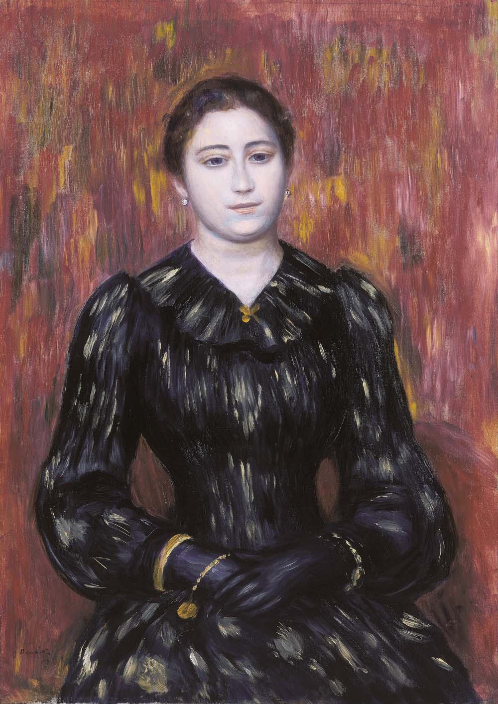 Portrait of Mme Paulin, 1885-90