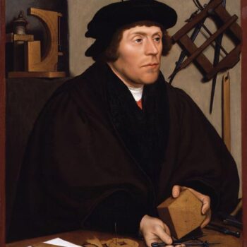 Portrait of Nikolaus Kratzer. 1528
