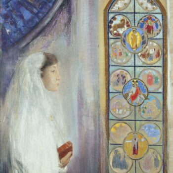 Portrait of Simone Fayet in Holy Communion, 1908