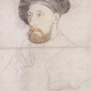 Portrait of Sir Nicholas Carew. 1527-28