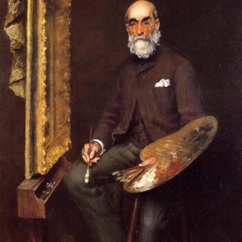 Portrait of Worthington Whittredge, 1890